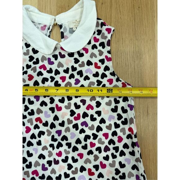Kate Spade Girls Heart Print Top L - Picture 6 of 6
